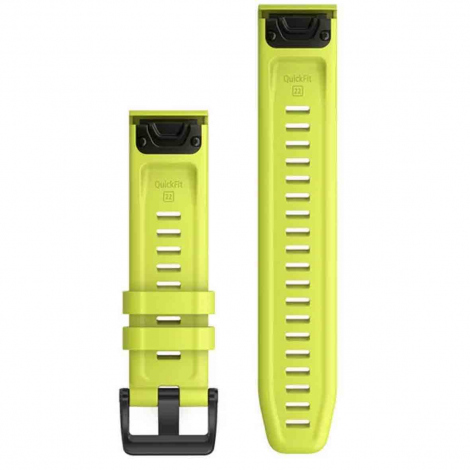 Bracelet QuickFit 22 mm Jaune - Garmin