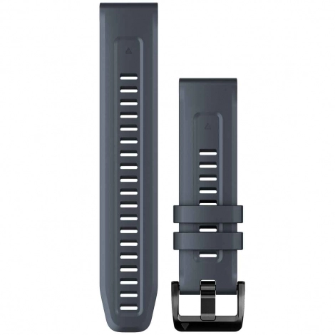 Bracelet QuickFit 22 mm Silicone Bleu Granite - Garmin