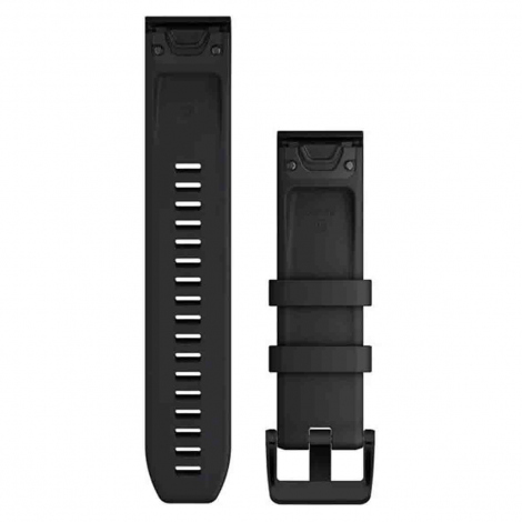 Bracelet QuickFit 22 mm Silicone Noir - Garmin