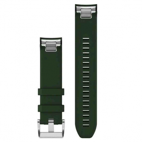 Bracelet QuickFit 22 mm Silicone Vert pin - Garmin