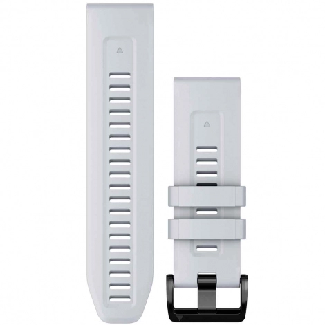 Bracelet QuickFit 26 mm - Silicone Blanc - Garmin