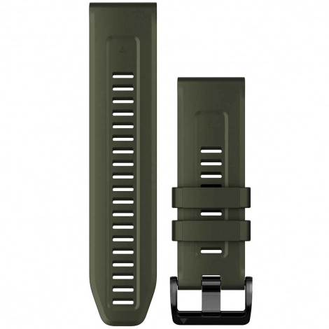 Bracelet QuickFit 26 mm - Silicone Vert Fonc - Garmin