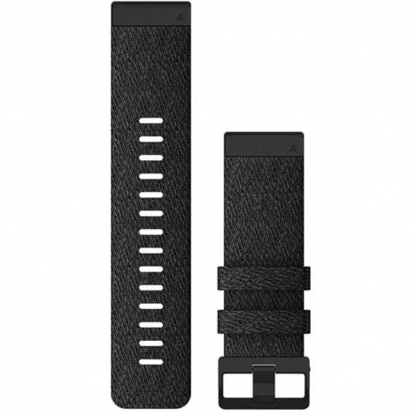 Bracelet QuickFit® Nylon Noir - 26mm - Garmin - 010-12864-07