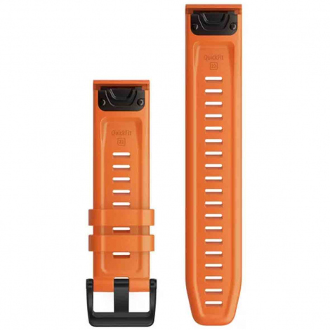 Bracelet QuickFit® Orange - 22mm - Garmin
