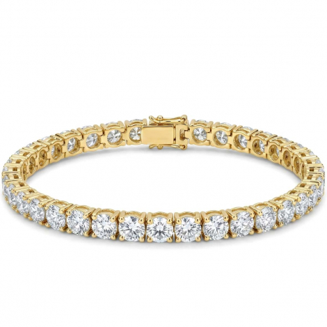 Bracelet Rivière de diamants - 38 pierres