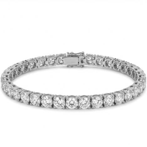 ⇒ Bracelet Rivière de diamants 38 pierres JM-BRAC08 Subtil