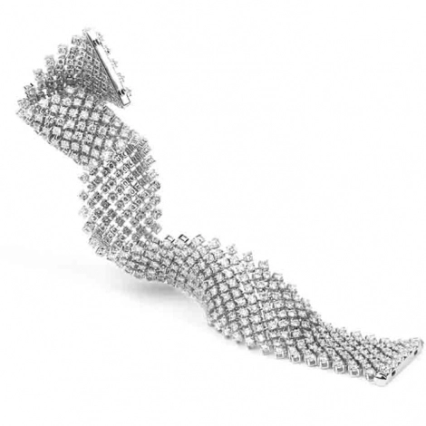 Bracelet rivire de diamants