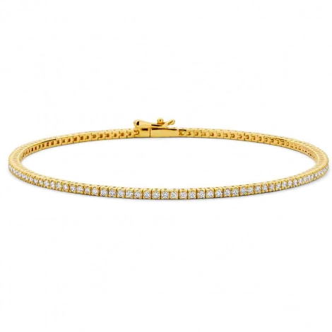 Bracelet rivire diamants