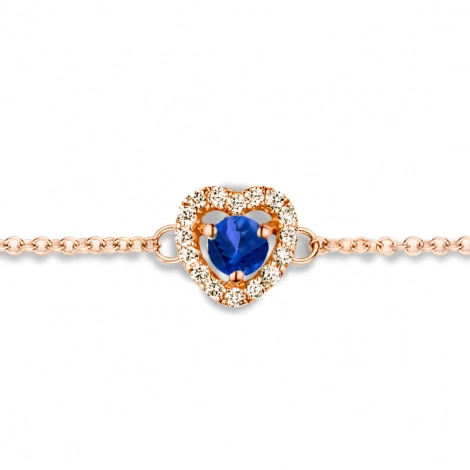 Bracelet Saphir et Diamants- One More 