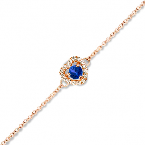 Bracelet Saphir et Diamants- One More 