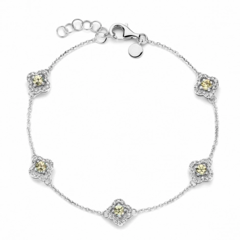 Bracelet saphir vert et diamants - One More