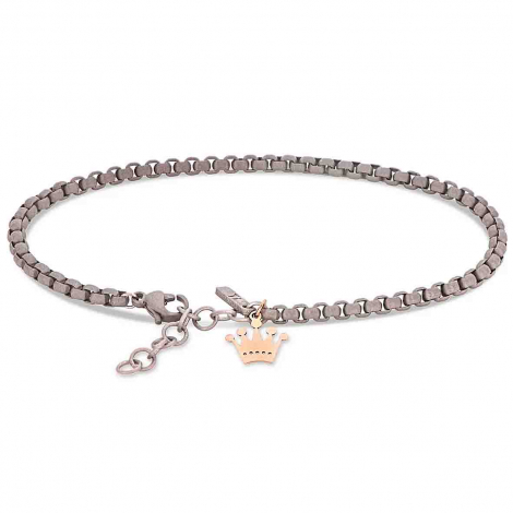 Bracelet Titane Mano J Scooby Doo Couronne - Titane et Or � combiner