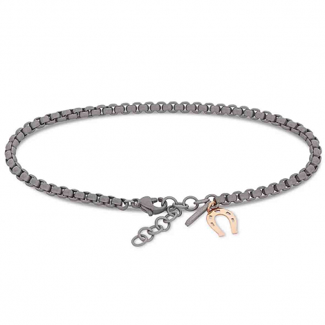 Bracelet Titane Mano J Scooby Doo Fer � Cheval - Titane et Or � combiner