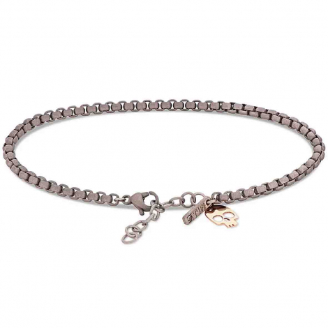 Bracelet Titane Mano J Scooby Doo T�te de Mort - Titane et Or � combiner
