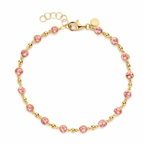 Bracelet Tourmaline Rose - One More
