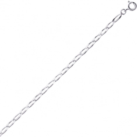 Chaine Argent Maille Cheval