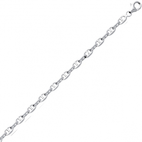 Chaine Argent maille Marine � combiner