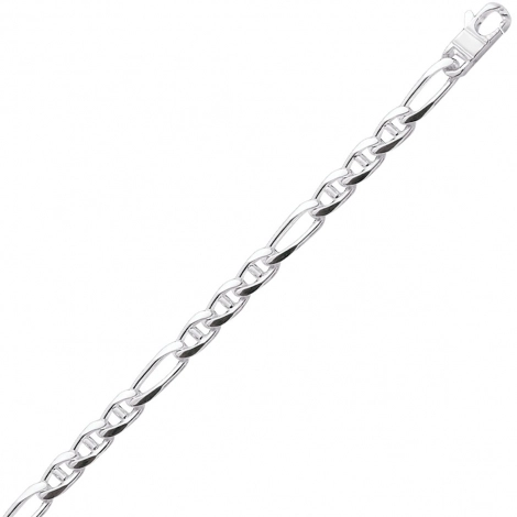 Chaine Argent maille Marine
