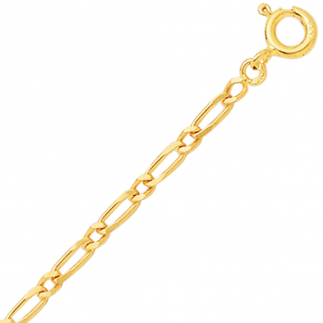 Chaine en or maille Alterne 2mm