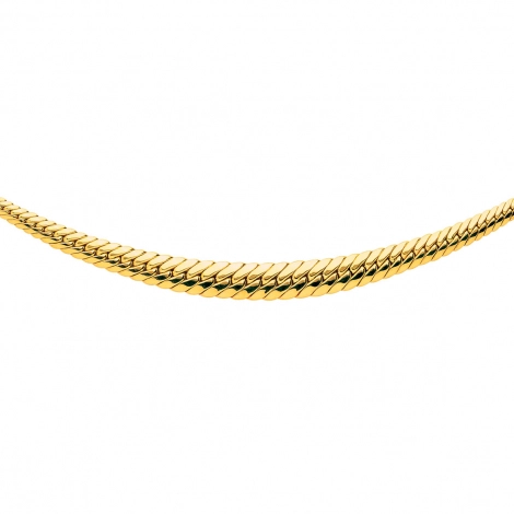 Chaine en or maille Anglaise 5 mm