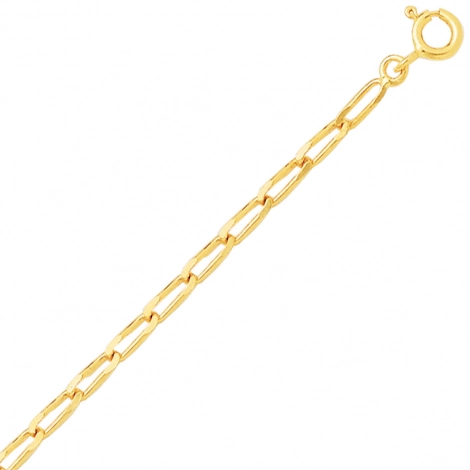 Chaine en or maille Cheval 2mm