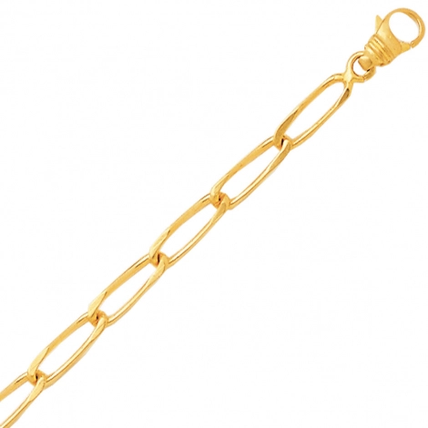 Chaine en or maille Cheval 3mm