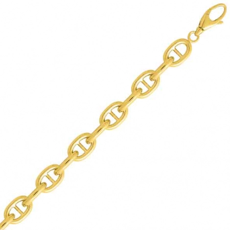 Chaine or jaune 9mm