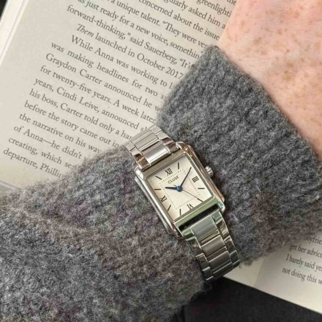 Cluse Angl�e Watch Steel - Full Silver Colour
