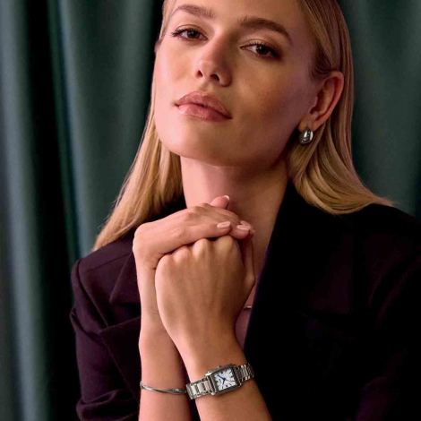 Cluse Angl�e Watch Steel - Full Silver Colour
