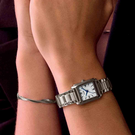 Cluse Angl�e Watch Steel - Full Silver Colour