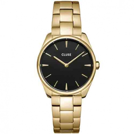 Cluse Froce Petite Steel Black, Gold Colour