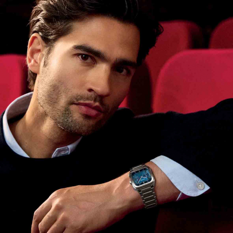 Cluse Quadrus Multifunction Watch Steel - Blue