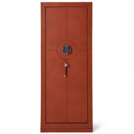 Coffre fort Montre et bijoux Wolf 1834 - CHURCHILL 12 Piece Winder Safe - Cognac 
