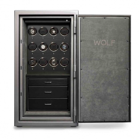 Coffre Montre et bijoux Wolf 1834 -ATLAS 12 PIECE WINDER SAFE