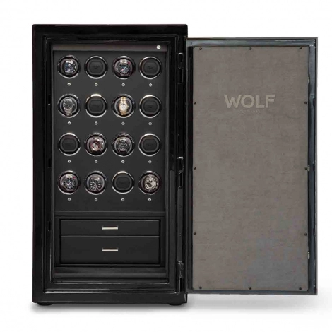 Coffre Montre et bijoux Wolf 1834 -ATLAS 16 PIECE WINDER SAFE