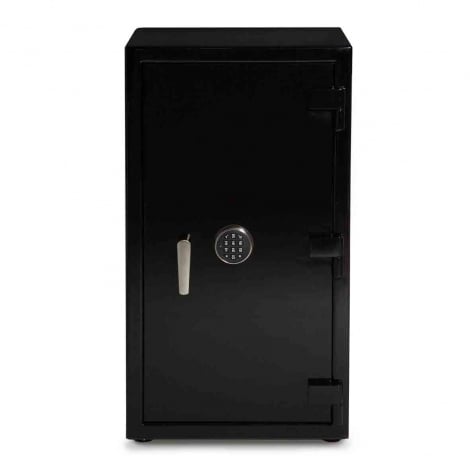 Coffre Montre et bijoux Wolf 1834 -ATLAS  20 Piece Winder Safe - Onyx/Chrome