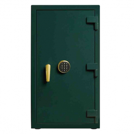 Coffre Montre et bijoux Wolf 1834 -ATLAS 8 Pcs Winder Safe - Green / Gold