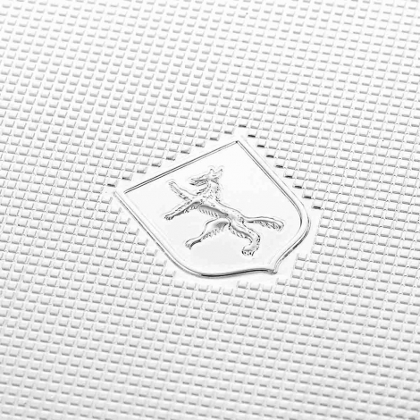 Coffret � Bijoux - Silver large Watch Jewelry and Legacy Box - Gris