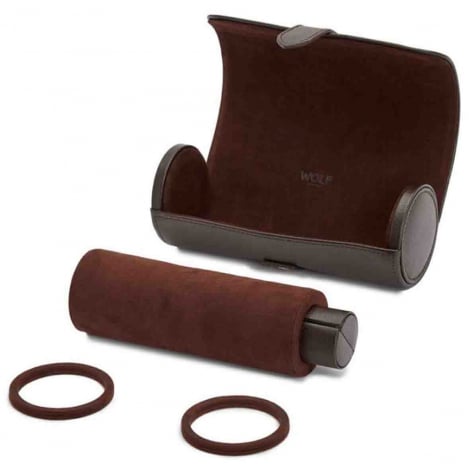 Coffret de montre Blake Watch Roll with capsule Wolf 1834 - Marron