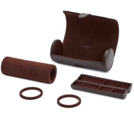 Coffret de montre Blake Watch Roll with capsule Wolf 1834 - Marron