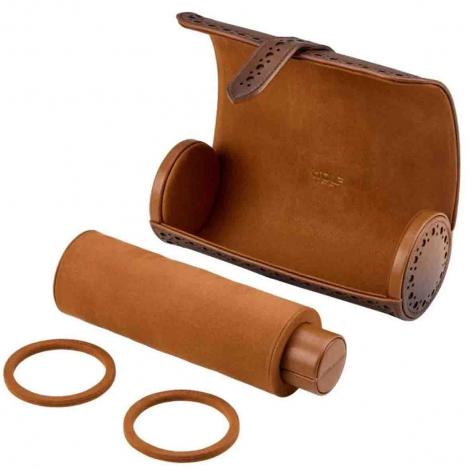 Coffret de Montre Brogue Triple Watch Roll -  Wolf 1834 - Marron Brun