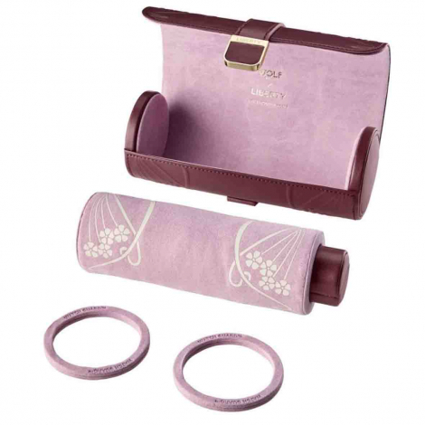 Coffret de Montre Triple Wolf X Liberty Wolf 1834 - Rose