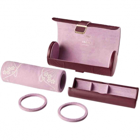 Coffret de Montre Triple Wolf X Liberty Wolf 1834 - Rose