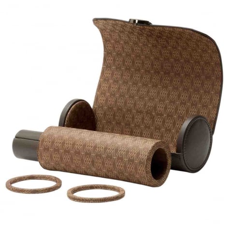 Coffret Montre Earth triple Watch Roll Wolf 1834 - Coffee