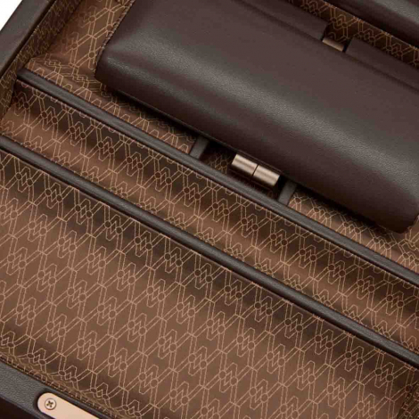 Coffret Montre et bijoux Earth Watch Stand Box Wolf 1834 - Coffee