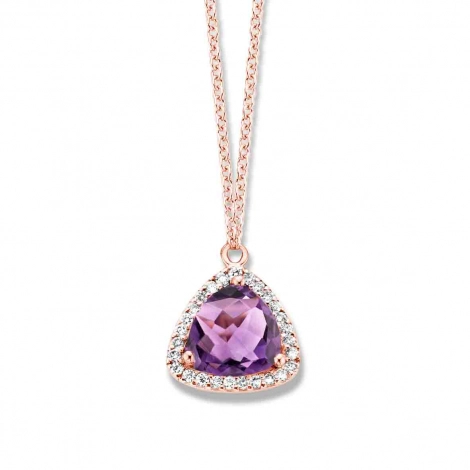 Collier amthyste et diamants- One More