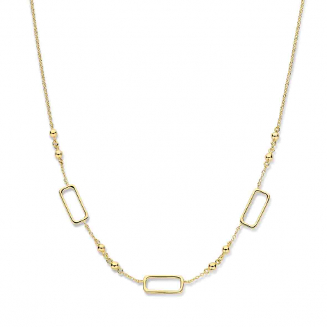 Collier Argent avec maillons forme rectangulaire - Naiomy