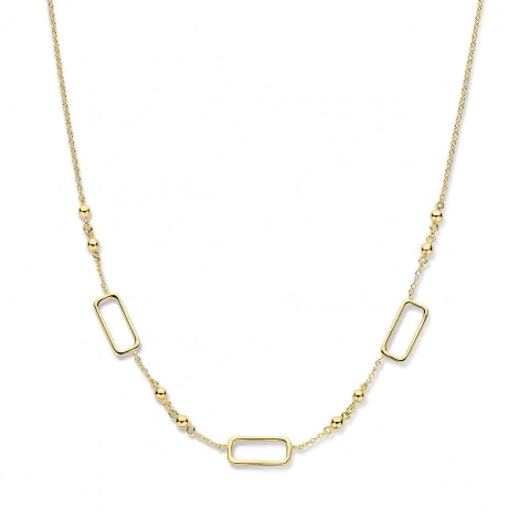 Collier Argent avec maillons forme rectangulaire - Naiomy