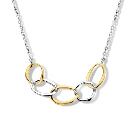 Collier Argent bicolore - Naiomy