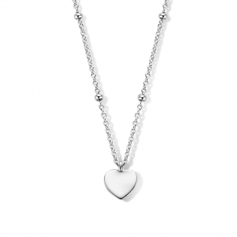 Collier Argent coeur - Naiomy